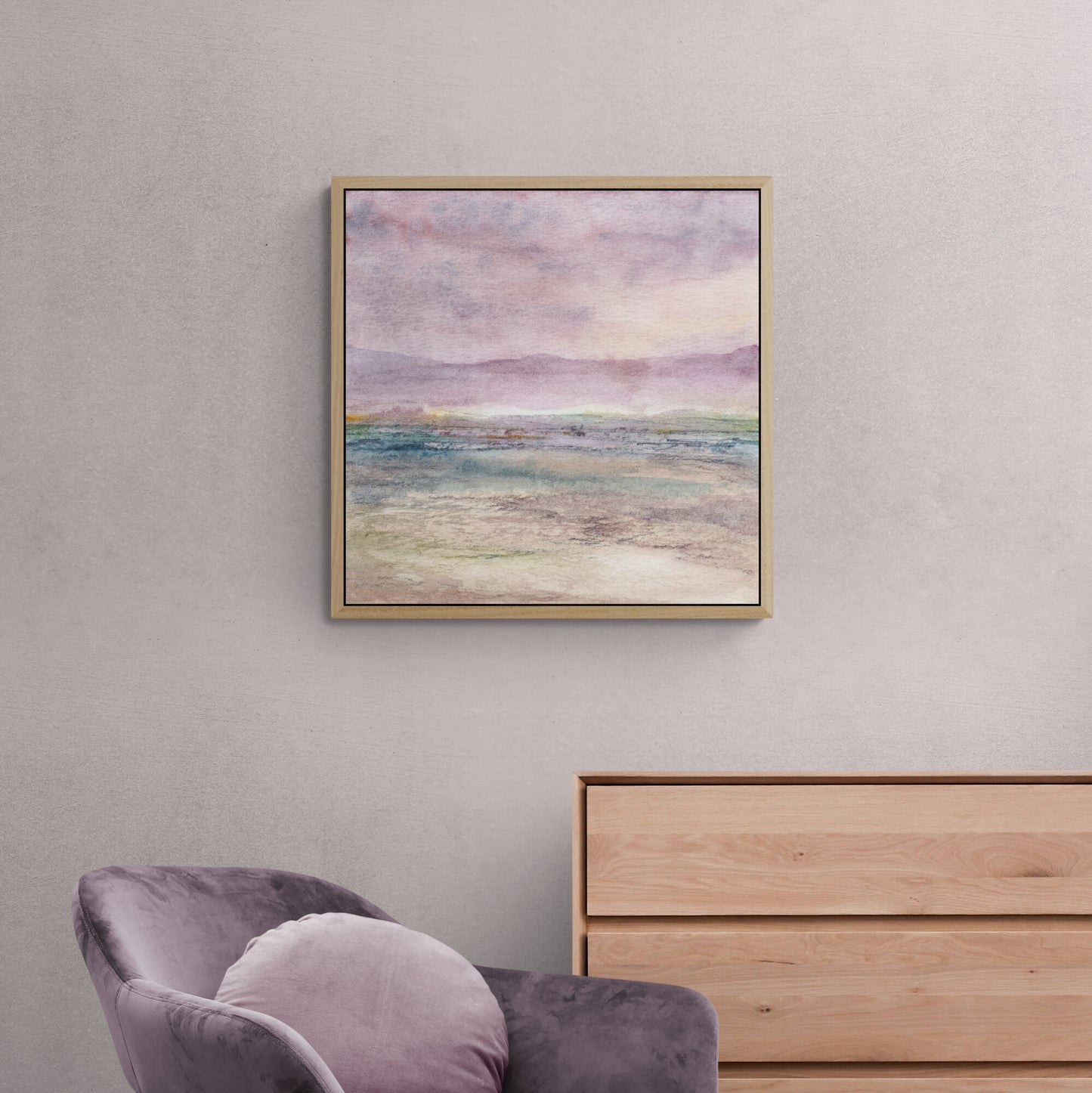 Moments Between Thoughts - Eco Framed Canvas