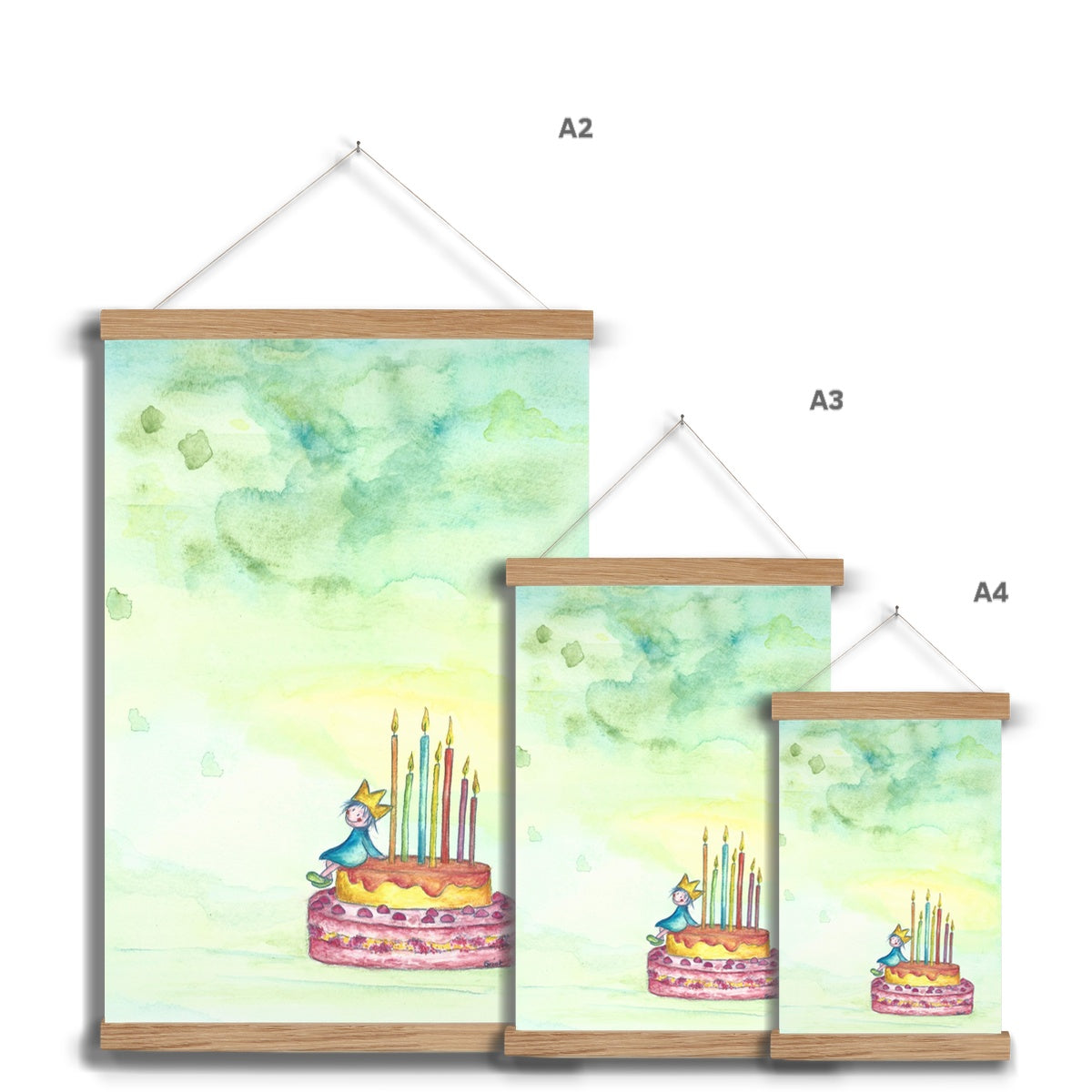 Celebration Fine Art Print with Hanger