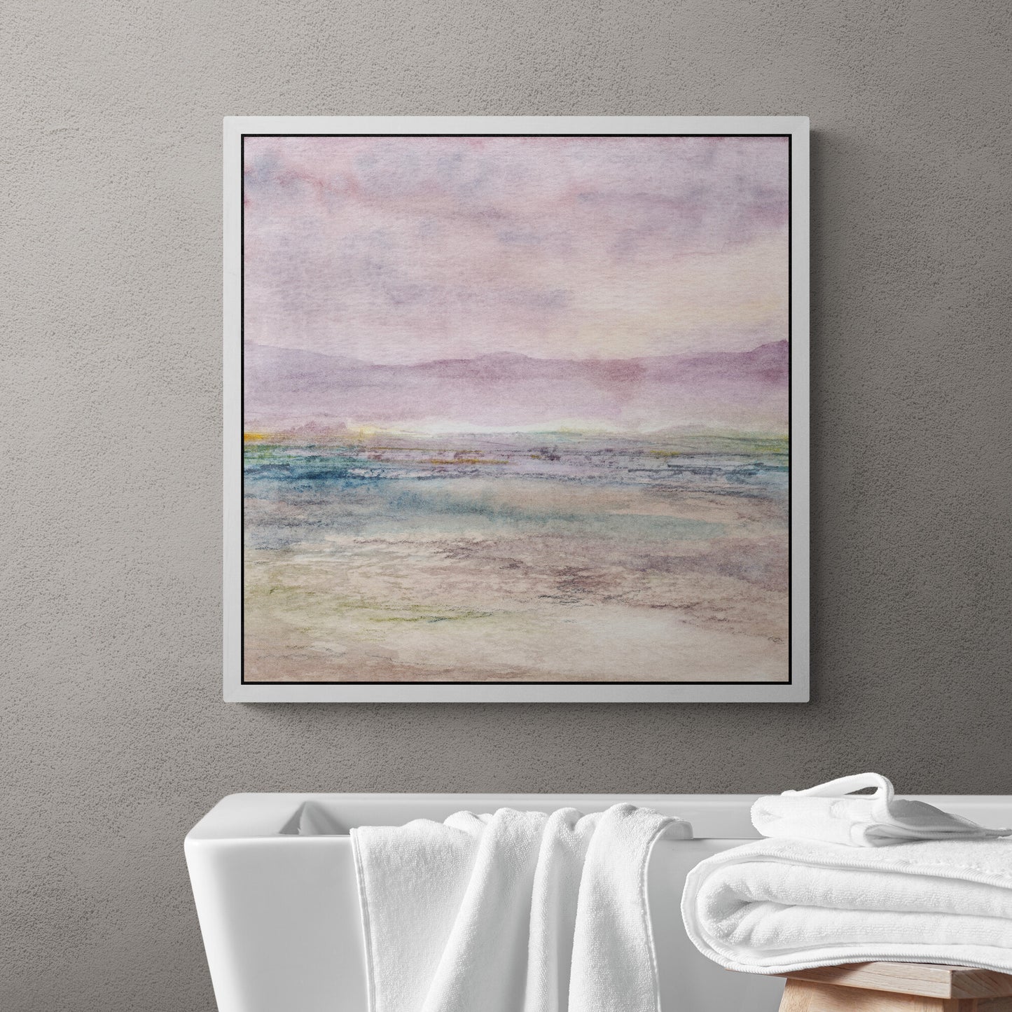 Moments Between Thoughts - Eco Framed Canvas