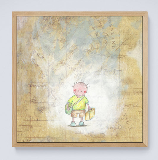 Little traveller - Eco Canvas