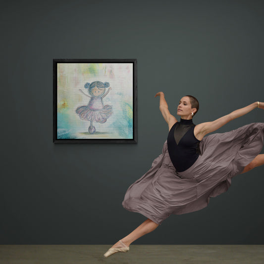 Sparkle in pink - Eco Canvas