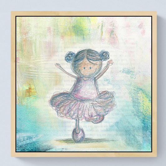 Sparkle in pink - Eco Canvas