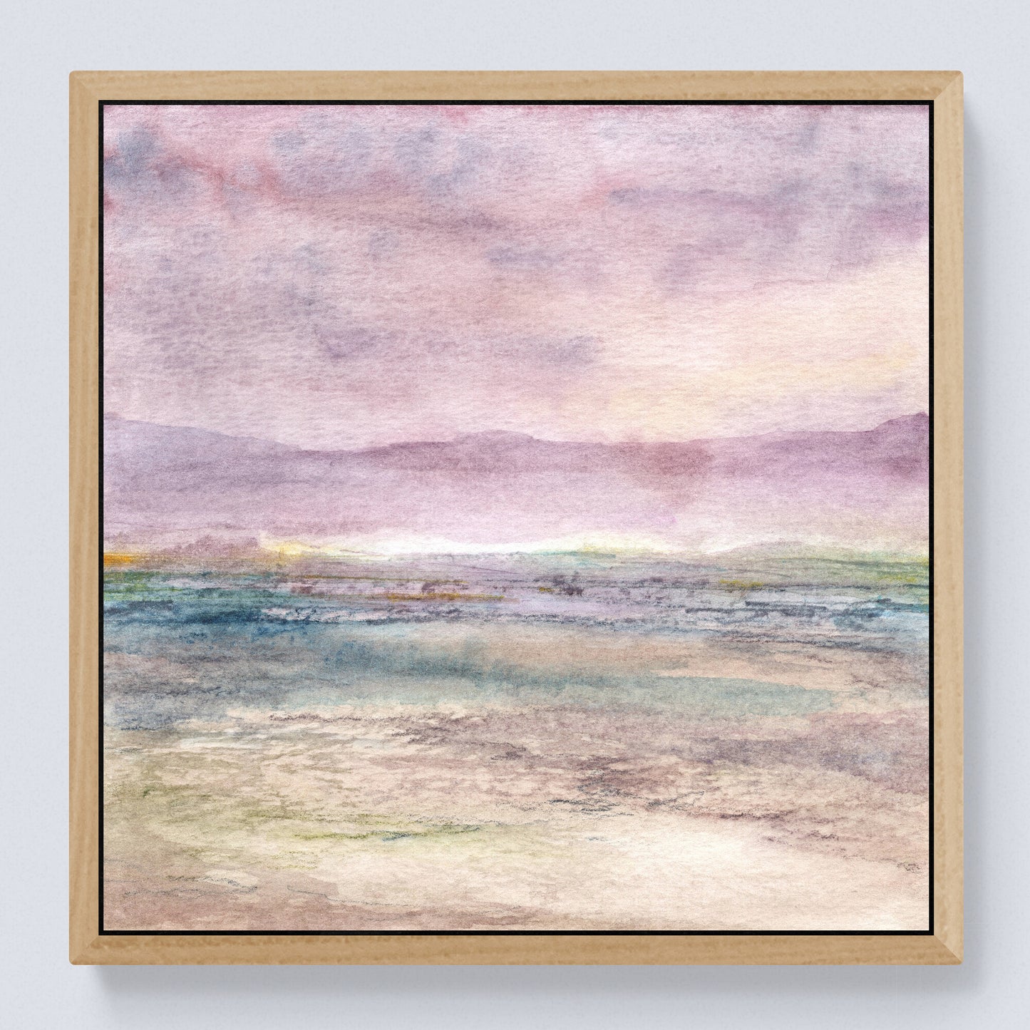 Moments Between Thoughts - Eco Framed Canvas