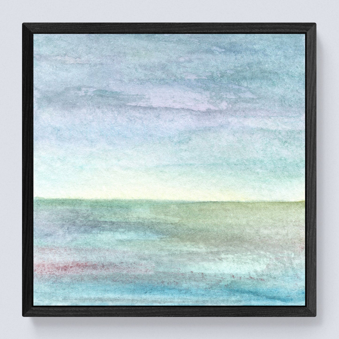When calm finds me  - Eco Framed Canvas