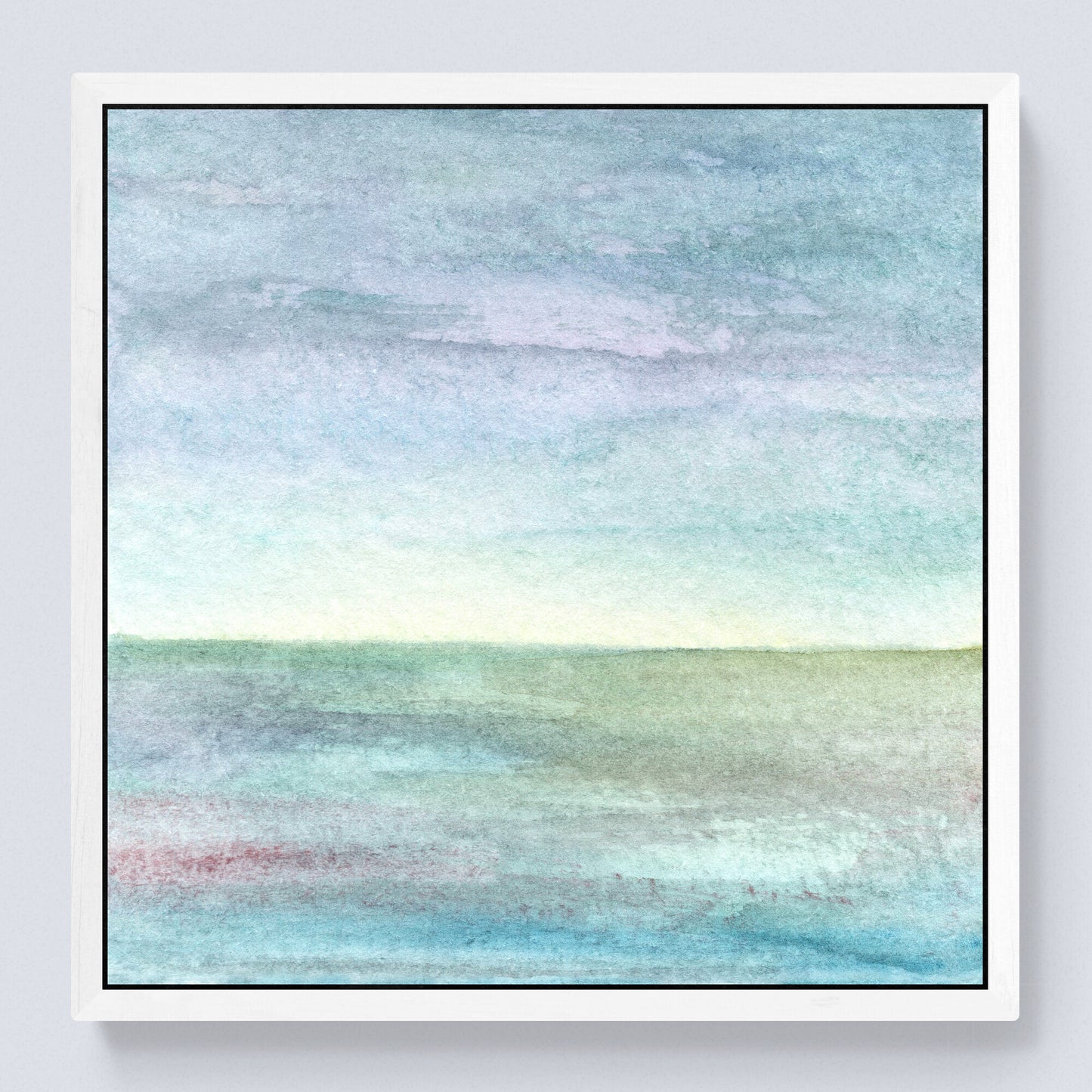 When calm finds me  - Eco Framed Canvas