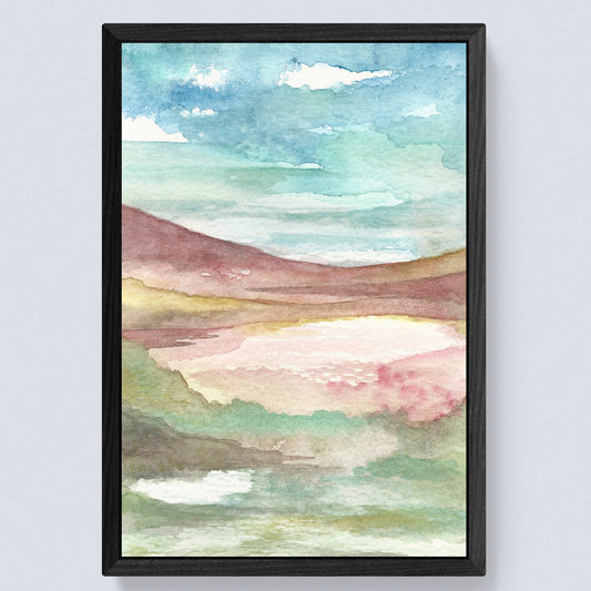 From a Distance - Eco Canvas